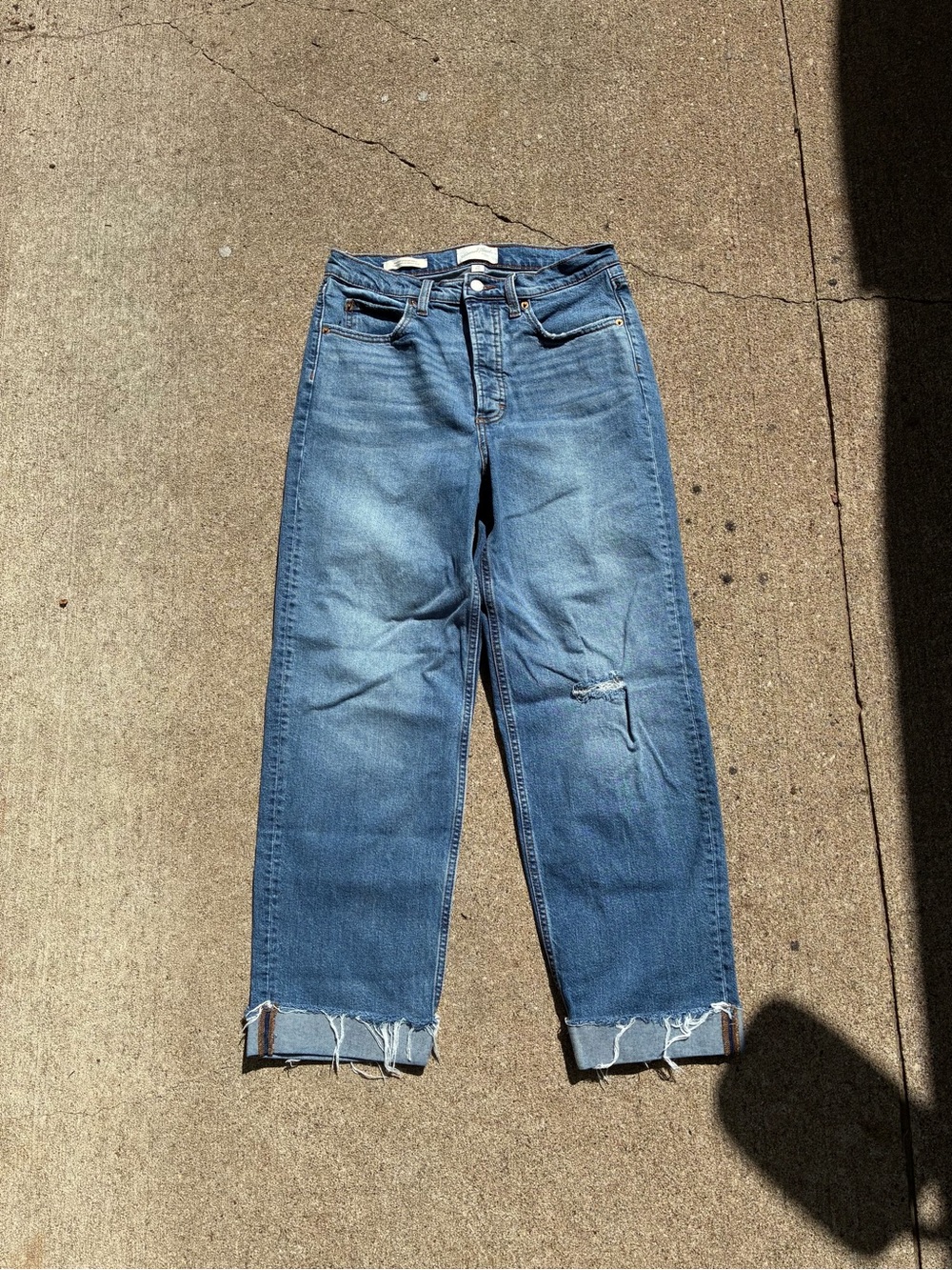 Universal Threads highest straight leg jeans